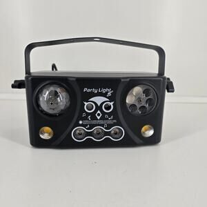 Party Light RGB Disco Laser/Strobe LED DJ Stage Effect Light w/ DMX & Mount